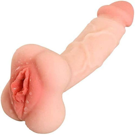 7 Inch Realistic Dildo with Pocket Pussy