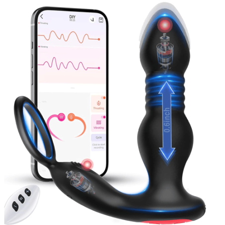 Thrusting Anal Expansion Prostate Massager In Pakistan