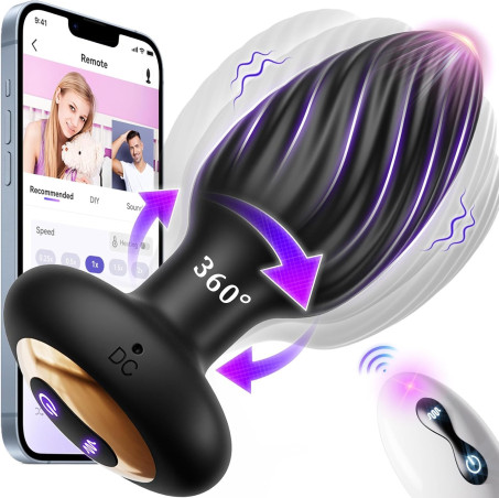 Rotation Adult Sex Toys Prostate Massager Butt Plug Price In Pakistan