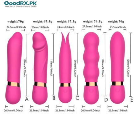 Milo 6 Inches Silicone Vibrator