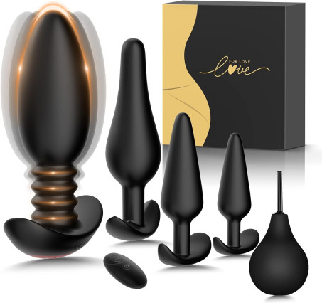 Prostate Massager Remote Control Anal Butt Plug Price In Pakistan