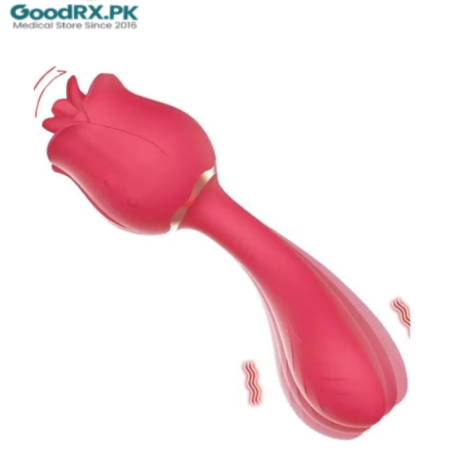 Upgraded Rose Toy Vibrator 2 in 1 Stimulator