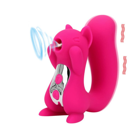 10 Speeds Clit Licking Squirrel Suction Vibrator