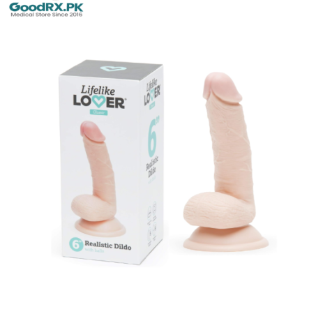 6 Inch Dildo Lifelike Lover Luxe Ultra Realistic Silicone