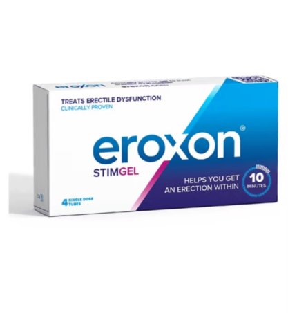Eroxon Erectile Dysfunction Treatment Gel 4 Single Dose Tubes
