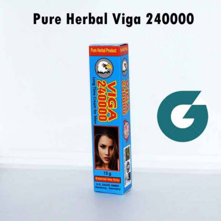 Pure Herbal Viga 240000 Long Time Cream For Men
