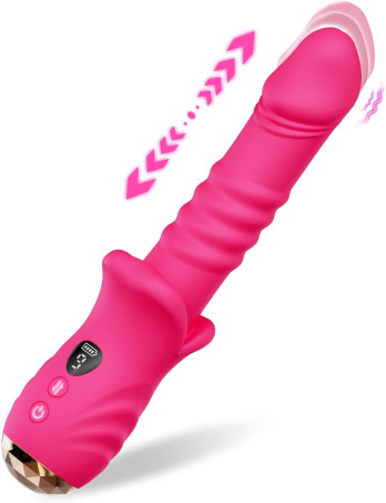 Thrusting Dildo Vibrator Sex Toys, G Spot Vibrator | In Pakistan