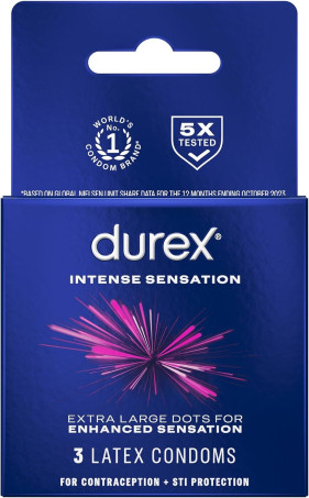 Durex Intense Sensation Dotted Lubricated Condoms Price In Pakistan