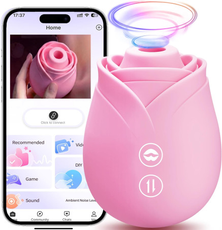 Sex Toys Rose Dildo Vibrator