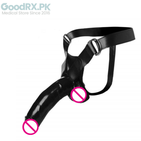 12 Inch Big Black Strap On Dildo