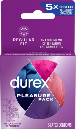 Durex Pleasure Premium Lubricated Condoms 3 Count Price In Pakistan