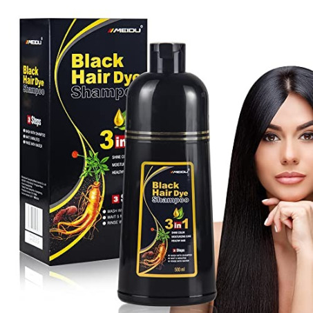 Meidu Black Hair Dye shampoo 3 In 1 In Pakistan